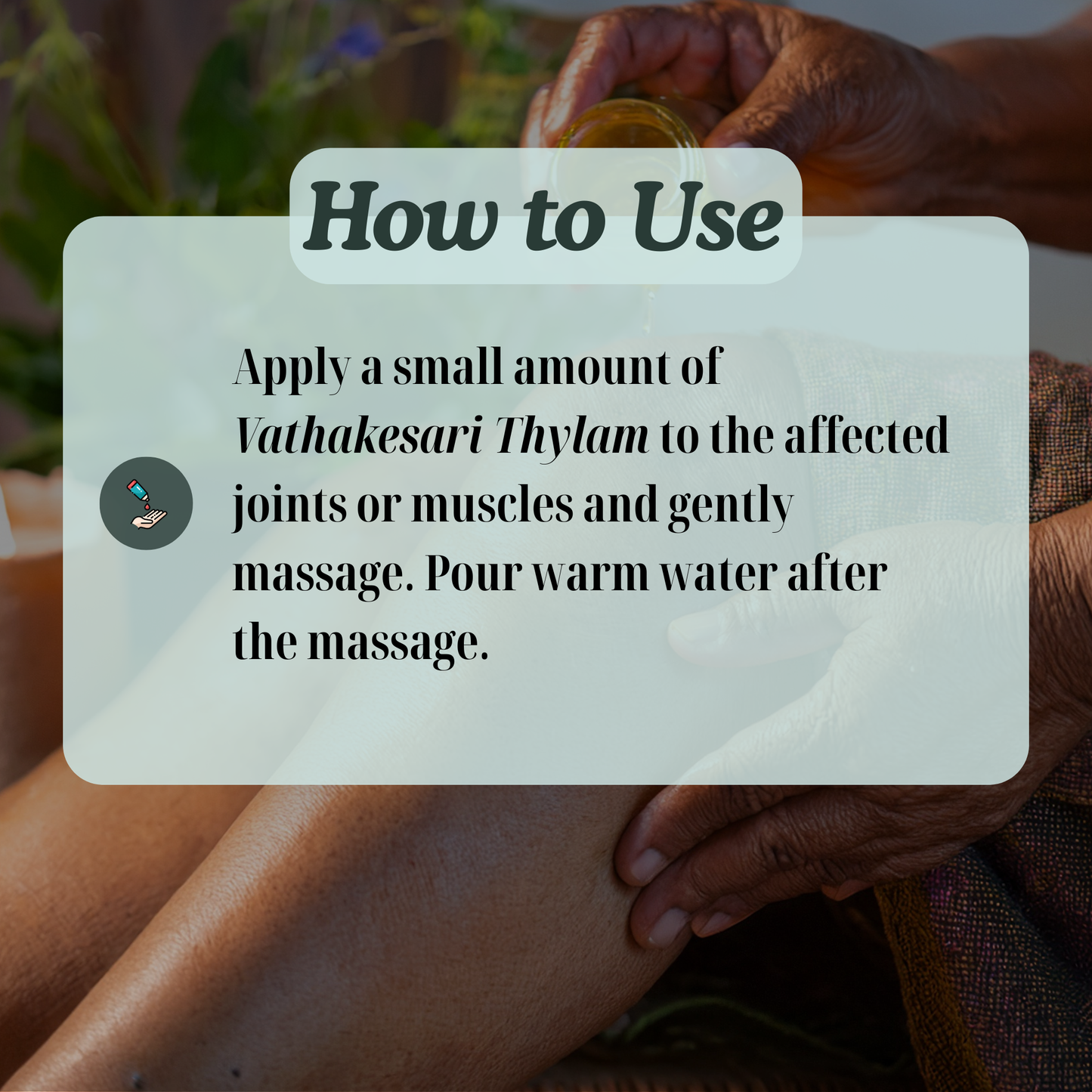 Vathakesari Thylam: Natural Siddha Support for Vata Balance and Muscle Comfort