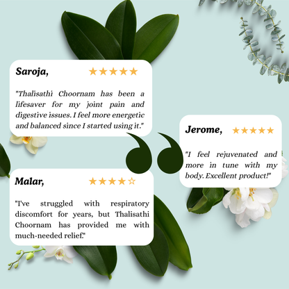 Thalisathi Chooranam: Traditional Siddha Herbal Blend for Respiratory and Digestive Wellness