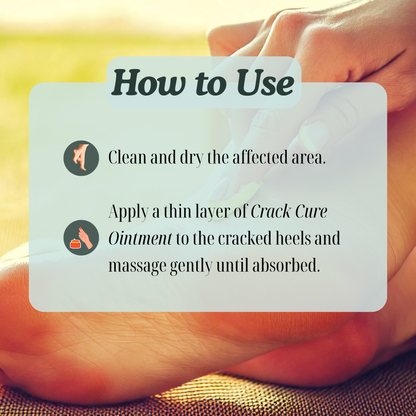 Crack Cure Ointment: Natural Relief for Cracked Heels