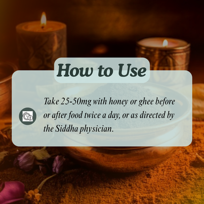 Ayakantha Chenduram No.1: Traditional Siddha Mineral Formulation for Iron Support and Vitality