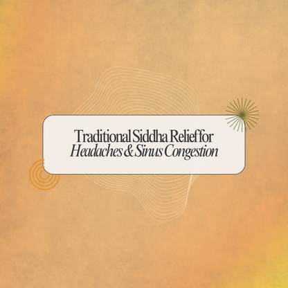 Neerkovai Tablet: Traditional Siddha Support for Head Comfort & Sinus Wellness