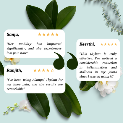 Alampal Thylam: Natural Siddha Support for Bone and Joint Wellness