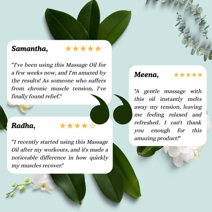 Massage Oil – Natural Support for Muscle Ease and Body Comfort