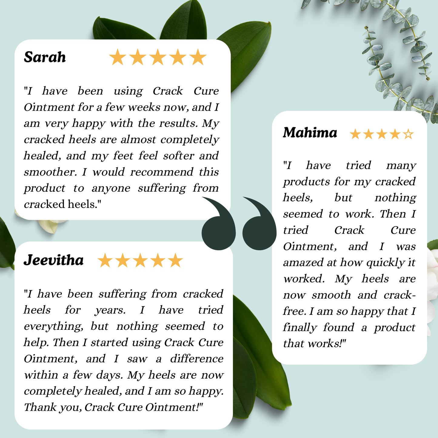 Crack Cure Ointment: Natural Relief for Cracked Heels