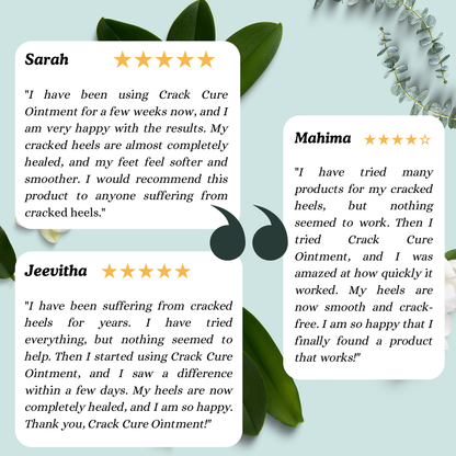 Crack Cure Ointment: Natural Relief for Cracked Heels