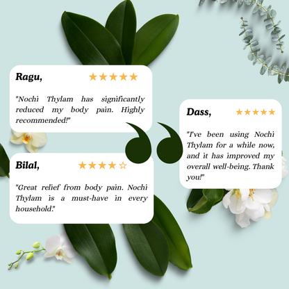 Nochi Thylam – Natural Siddha Support for Body Comfort, Seasonal Wellness and Respiratory Ease