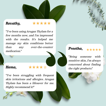 Arugan Thylam – Siddha Support for Skin Wellness and Comfort