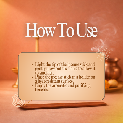 Enhance Well-being & Create a Sacred Space with Herbal Incense Sticks