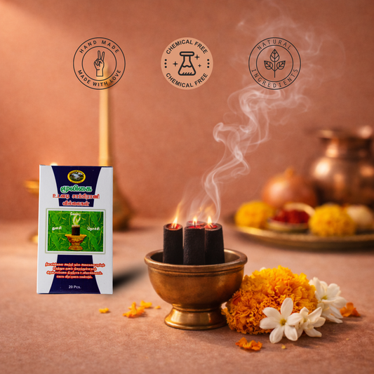 Purify Your Space and Enhance Well-being with Sampirani Dhoops: A Traditional Siddha Ritual