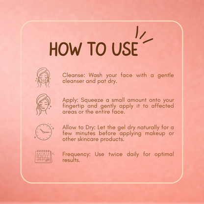 Aloe Vera Pimple Gel (Without Turmeric): Nature's Soothing Touch for Clear Skin