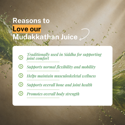 Mudakkathan Juice: Natural Relief for Joint Pain & Inflammation