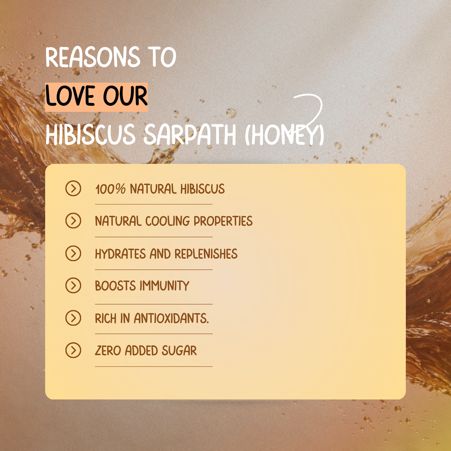 Hibiscus Sarpath (honey): Harness the Cooling Power for Metabolic Balance
