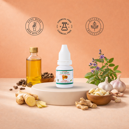 Ear Drops: Natural Herbal Support for Ear Comfort and Wellness