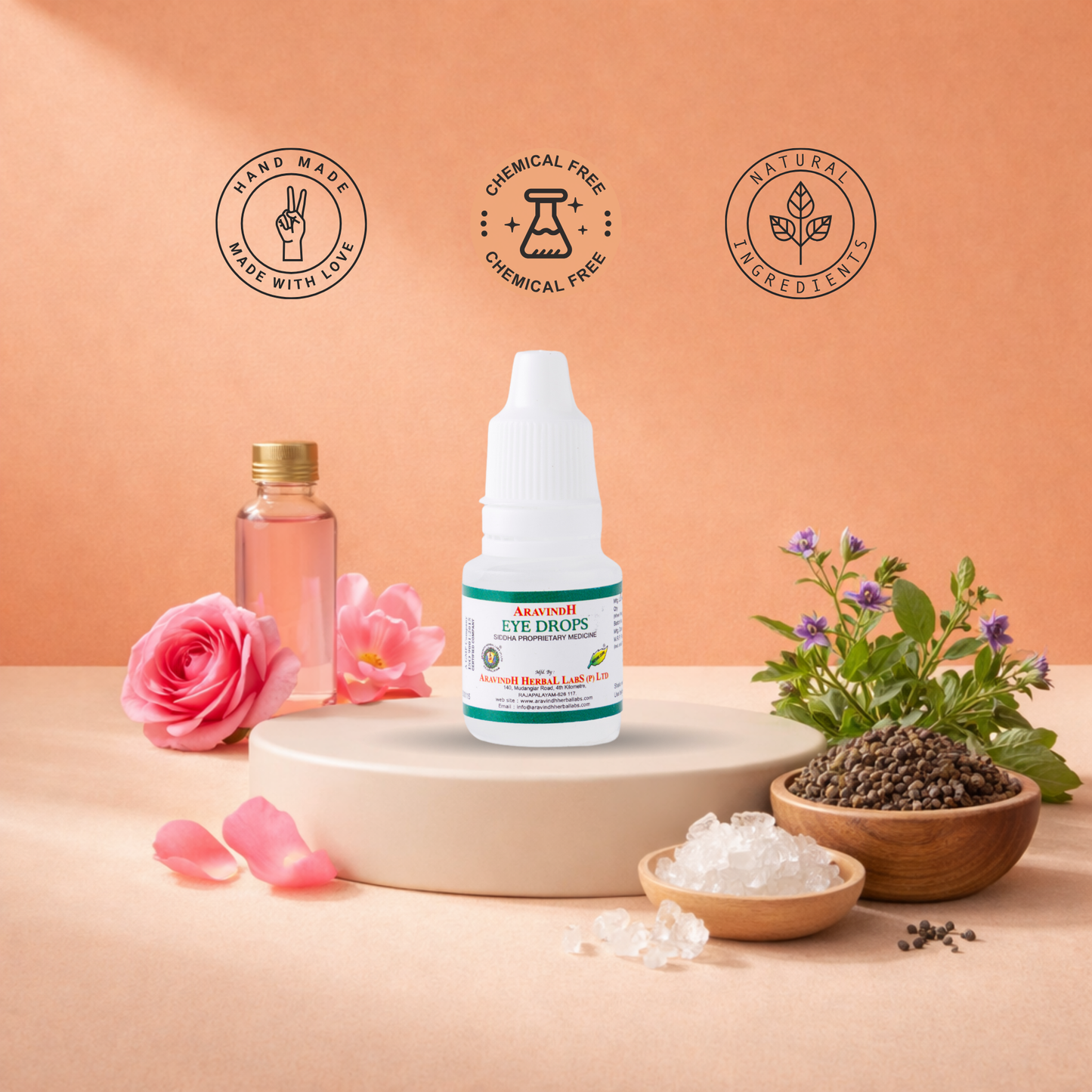 Eye Drops: Natural Siddha Support for Eye Comfort and Clarity