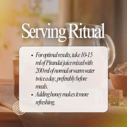 Pirandai Juice - Traditional Siddha Herbal Formulation For Healthy Mobility