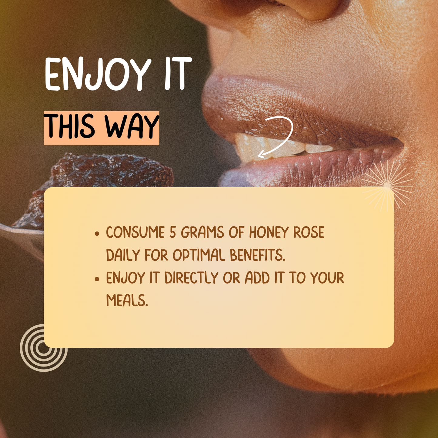 Soothe Body Heat & Relieve Constipation with Honey Rose