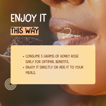 Soothe Body Heat & Relieve Constipation with Honey Rose