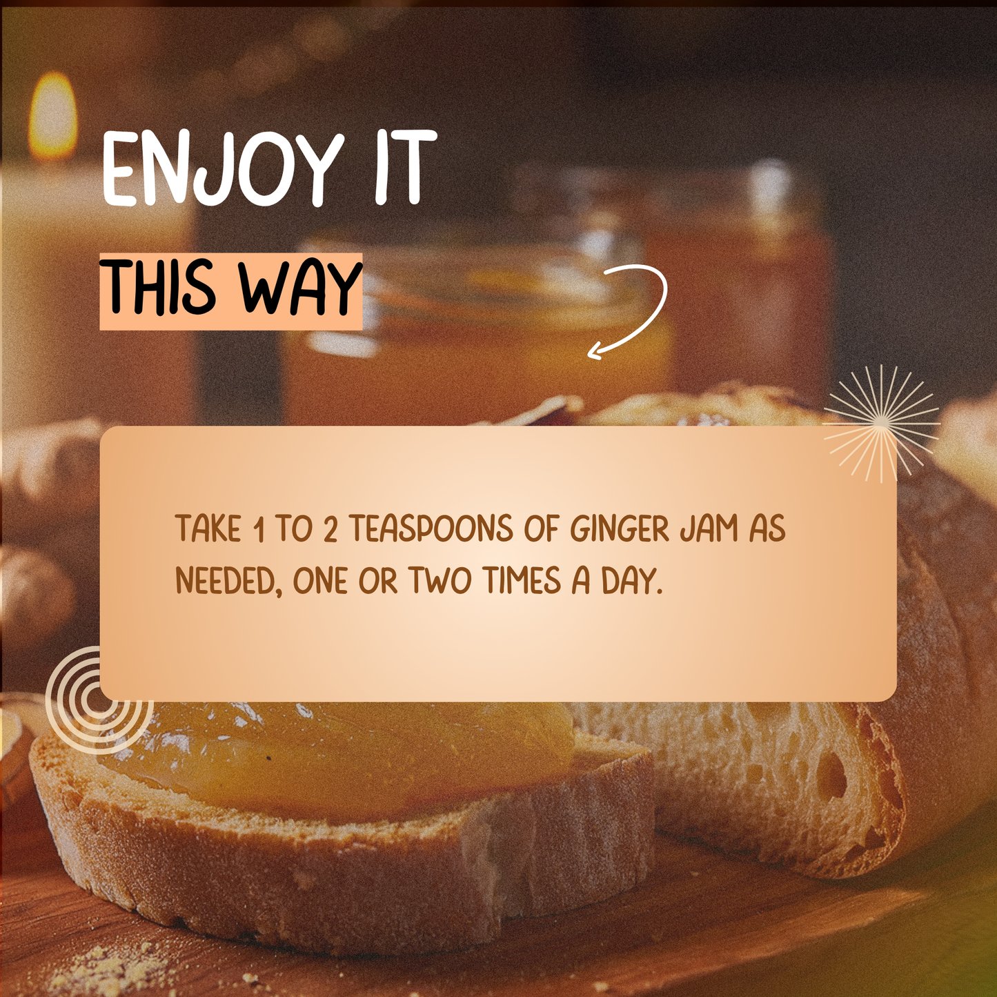 Relieve Indigestion & Soothe Stomach Discomfort with Ginger Jam