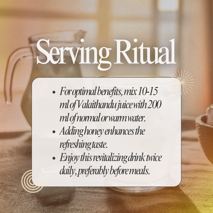 Valaithandu Juice - Natural Siddha Support for Kidney & Urinary Health