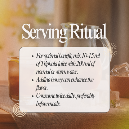 Triphala Juice – Support Dosha Balance & Immune Wellness with Siddha