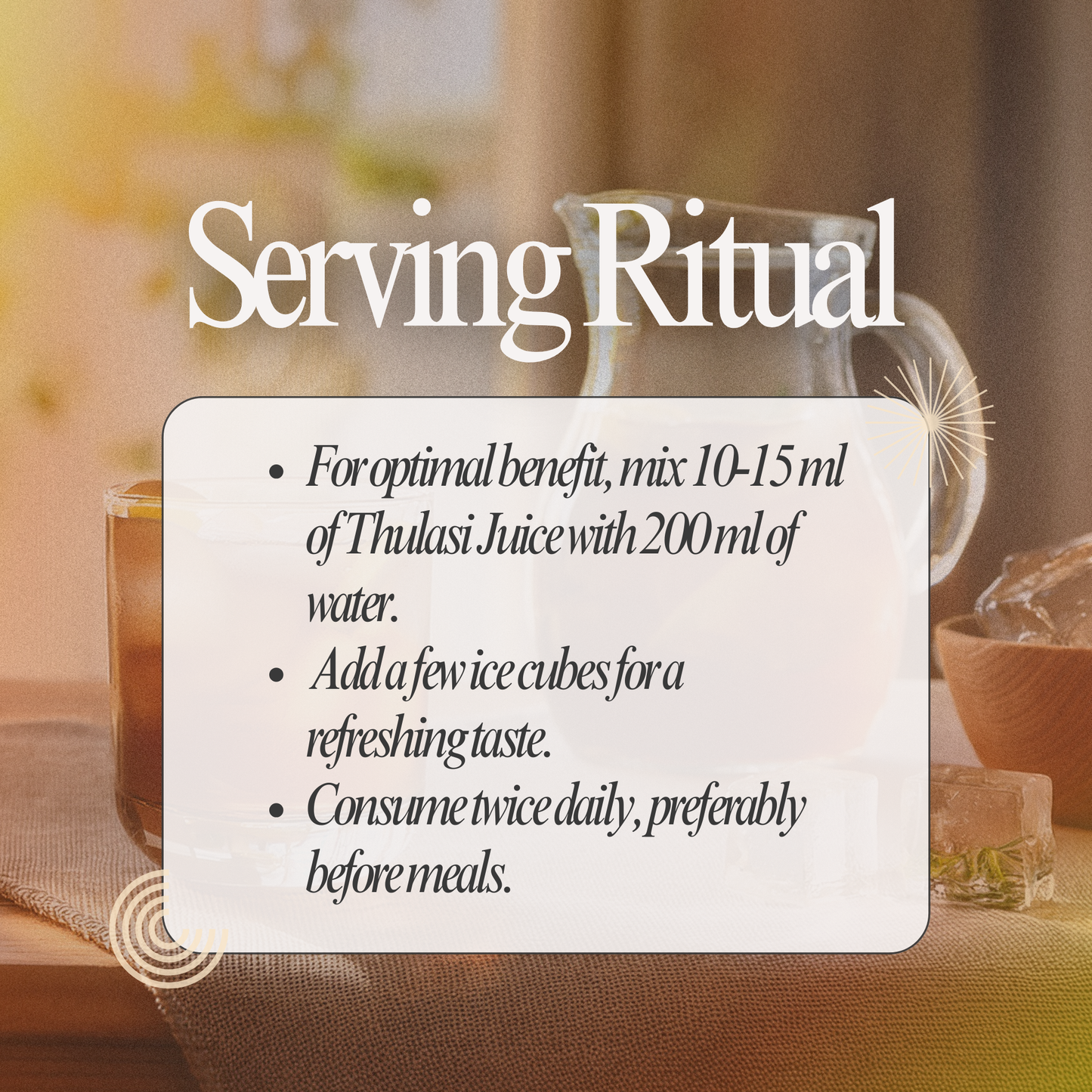 Thulasi Juice – Support Immune Wellness & Daily Balance with Siddha